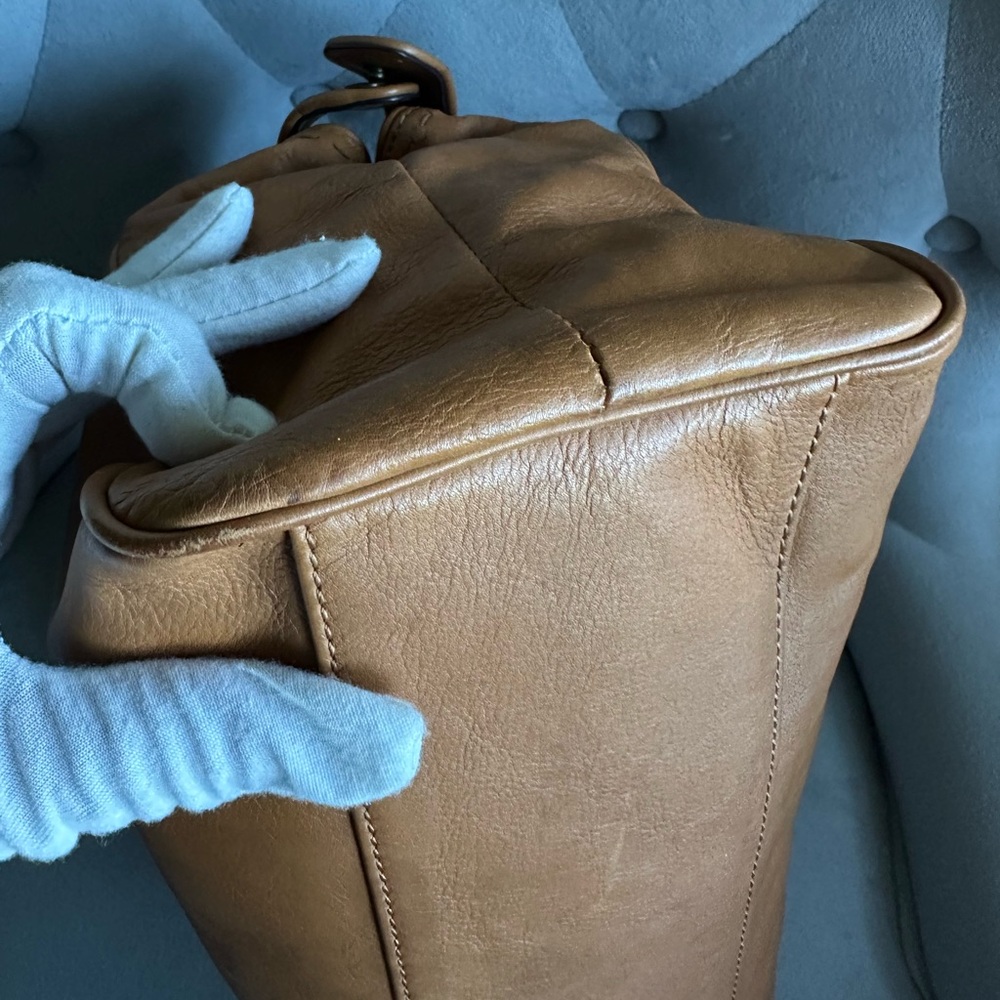 Talbots Tan Leather Shoulder Bag - Picture 11 of 15